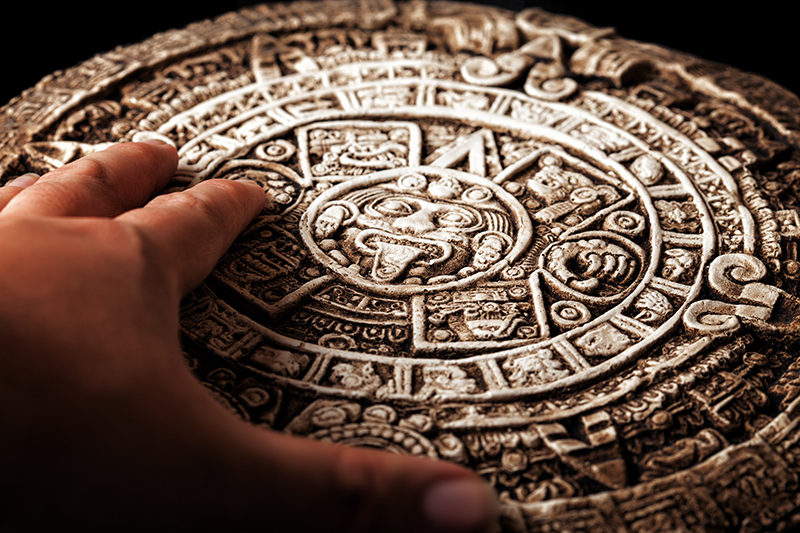 Running fingers over Aztec find
