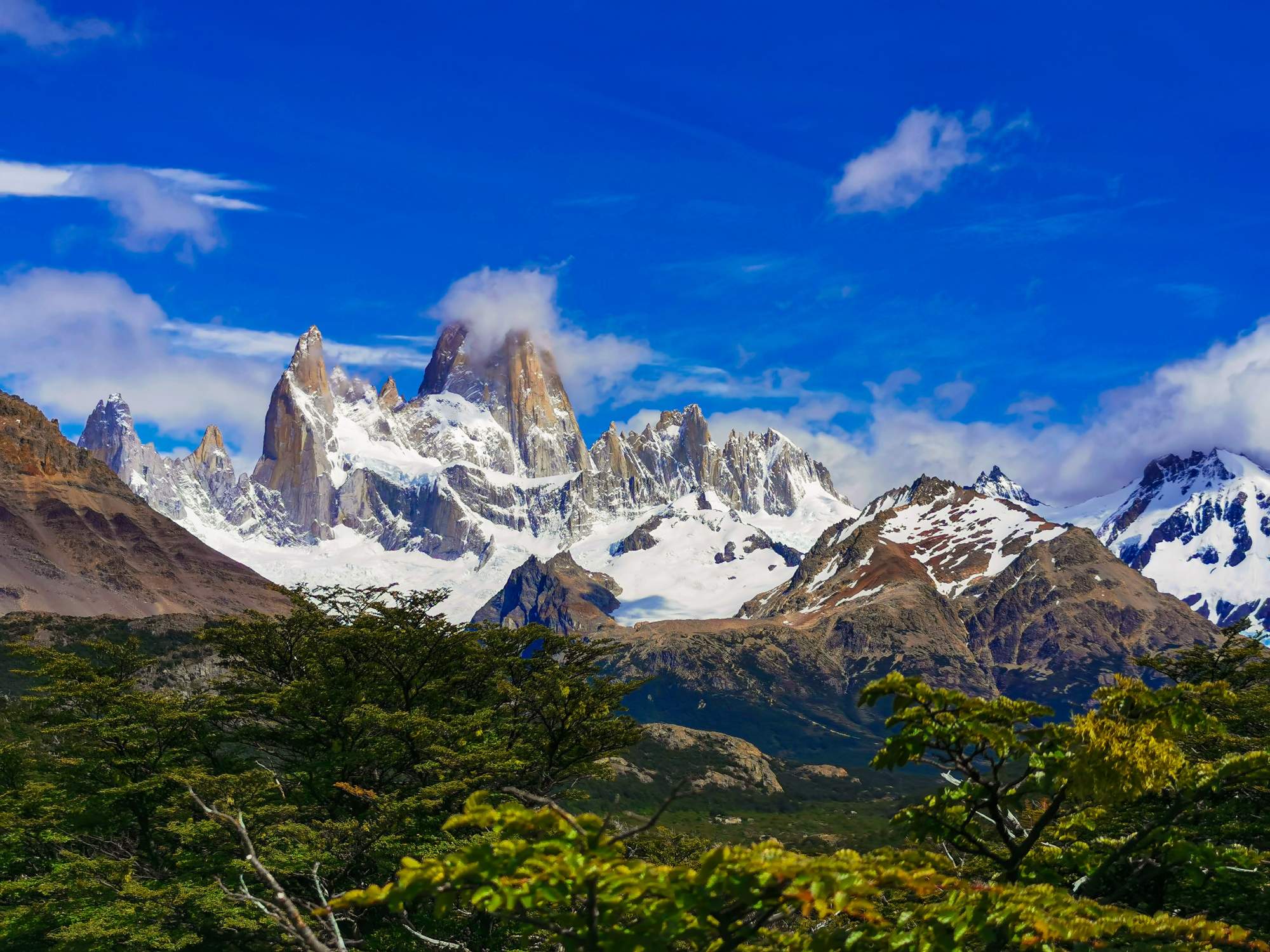 View of Fitz Roy in Argentina